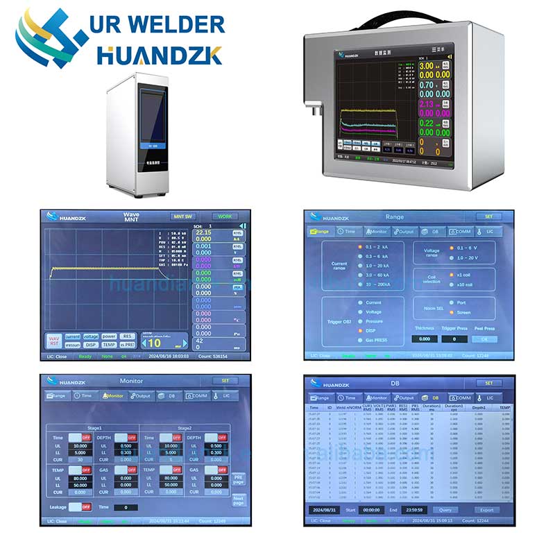 Online detection of welding quality