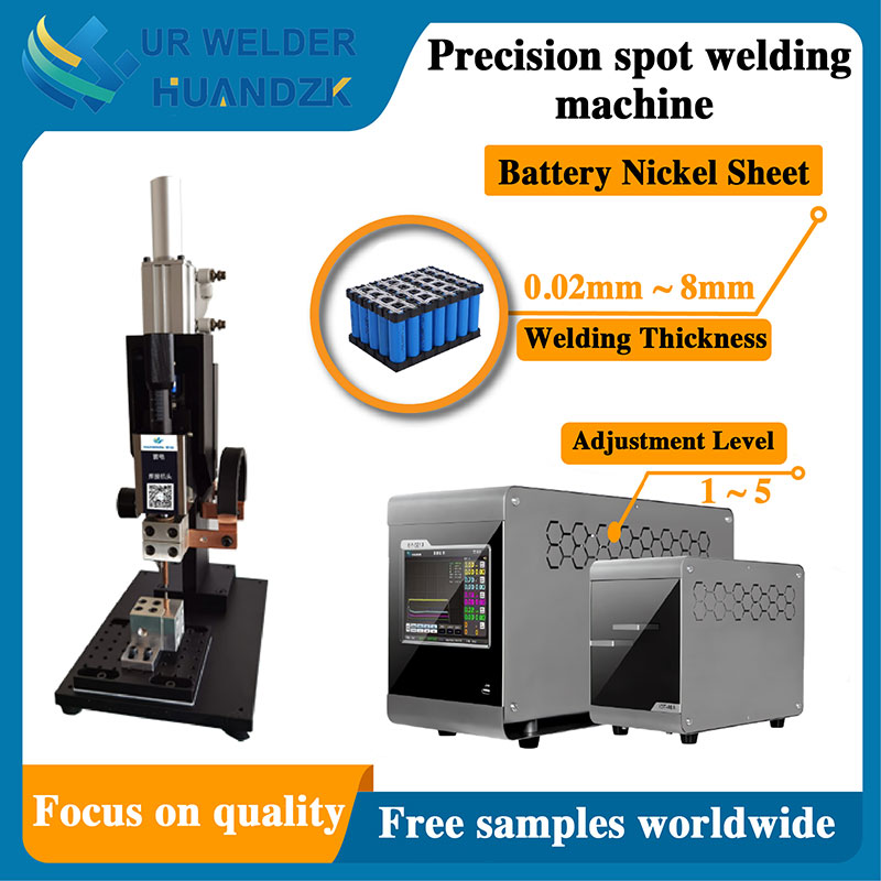 Spot welding machine operation method