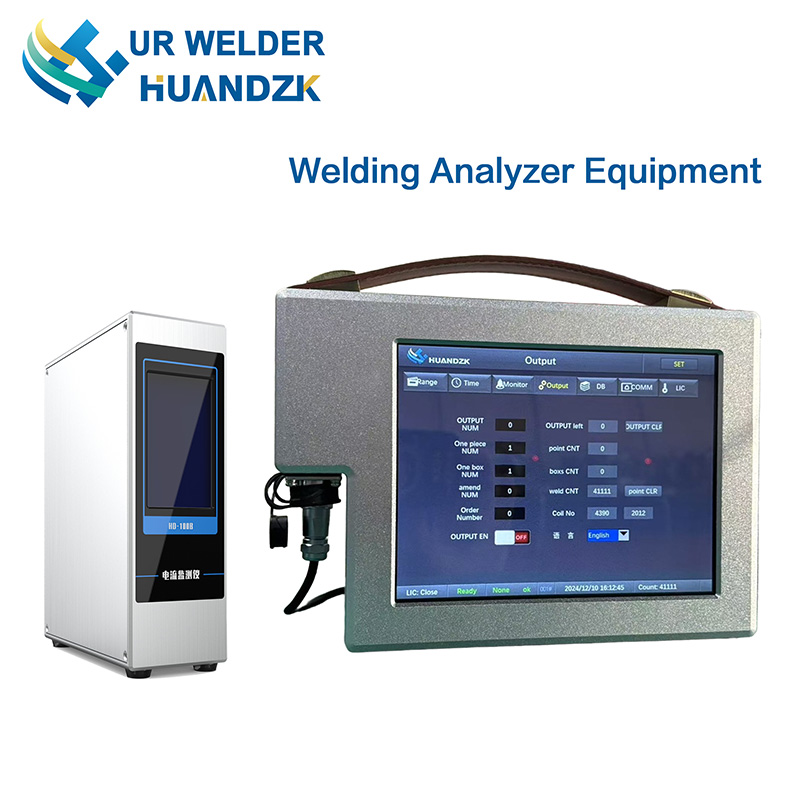 Comprehensive welding monitor at the industrial spring kielce poland