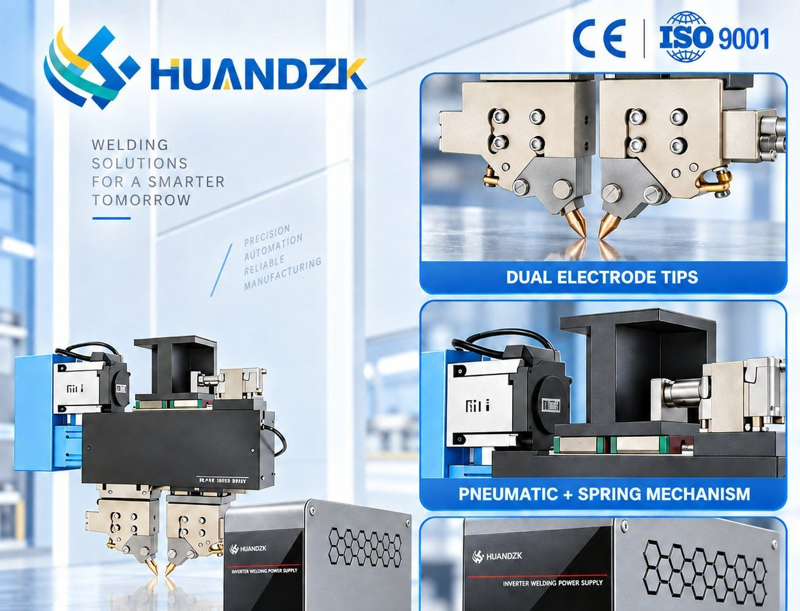 Industrial Spot Welding Machine for Carbon Brushes, Copper Busbars, Batteries and Aluminum